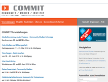 Tablet Screenshot of commit.at